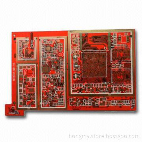 6-layered PCB with BGA and Impedance Control, 0.2 to 3.2mm Finished Board Thickness